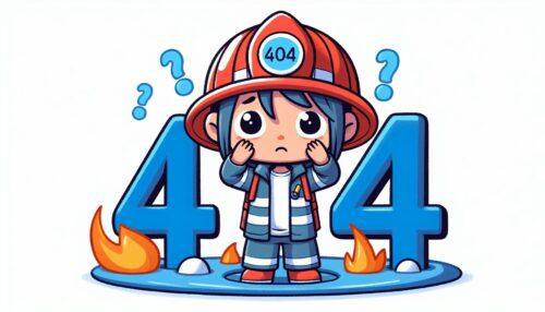 404 Graphic Error 404 - Page Not Found